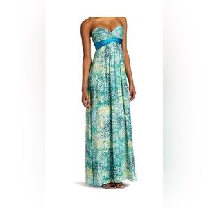 BCBGMaxaria Kai South Pacific Formal Gown